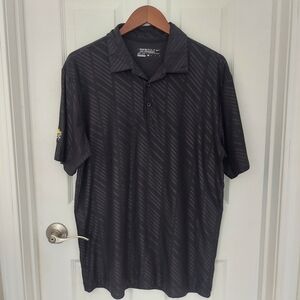 Nike Dri-Fit Golf Polo Shirt Black Medium